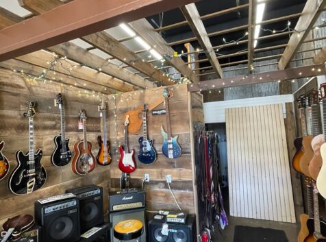 guitars galore...